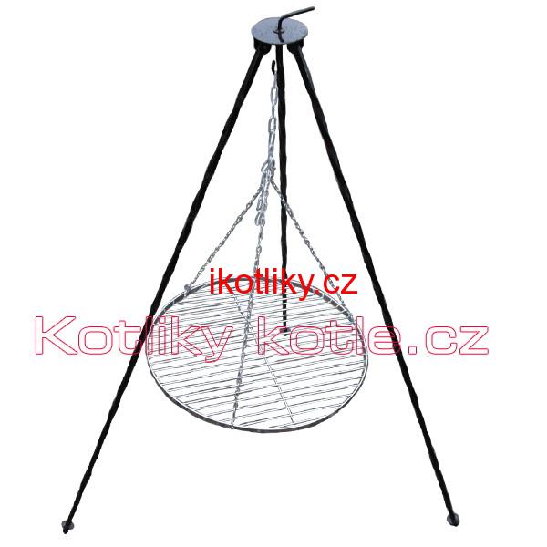 Grilovací rošt s řetízkem