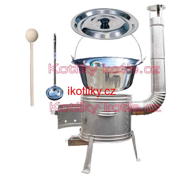 Kotlíkový set 45 cm TOPLUX + antikorový kotlík