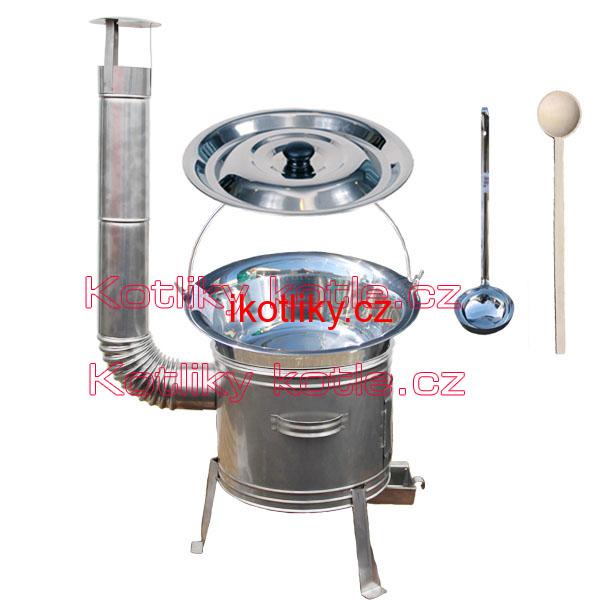 Kotlíkový set 45 cm TOPLUX + antikorový kotlík