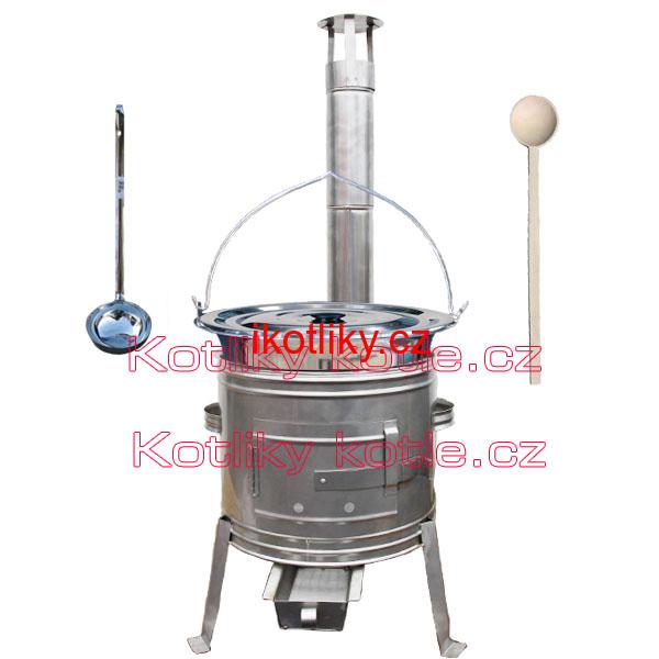 Kotlíkový set 45 cm TOPLUX + antikorový kotlík