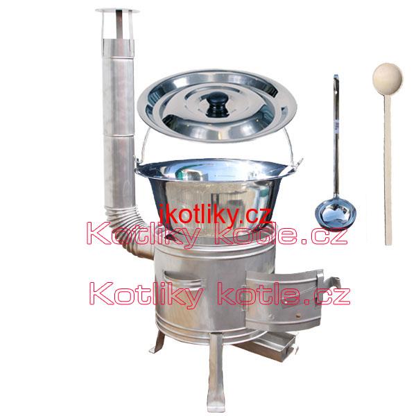 Kotlíkový set 45 cm TOPLUX + antikorový kotlík