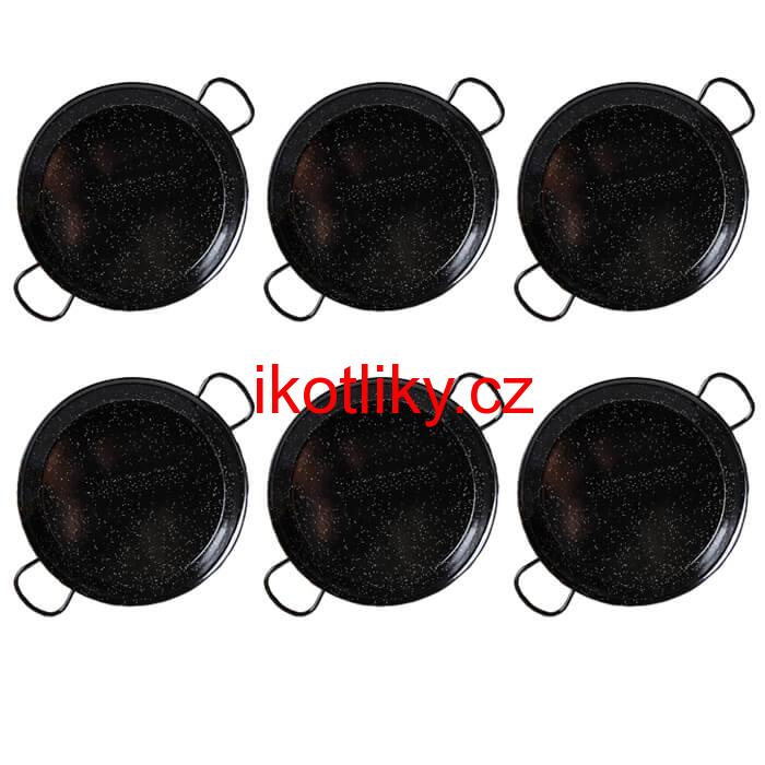 Paella Tapas catering 24 cm - 6 ks pánví