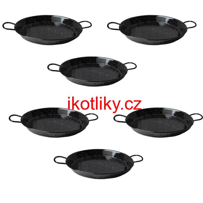 Paella Tapas catering 24 cm - 6 ks pánví