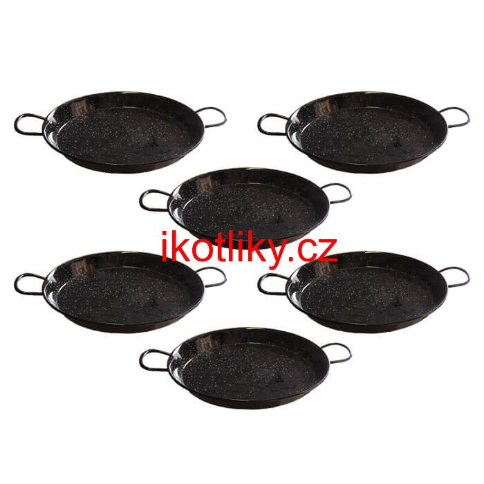 Paella Tapas catering 24 cm - 6 ks pánví