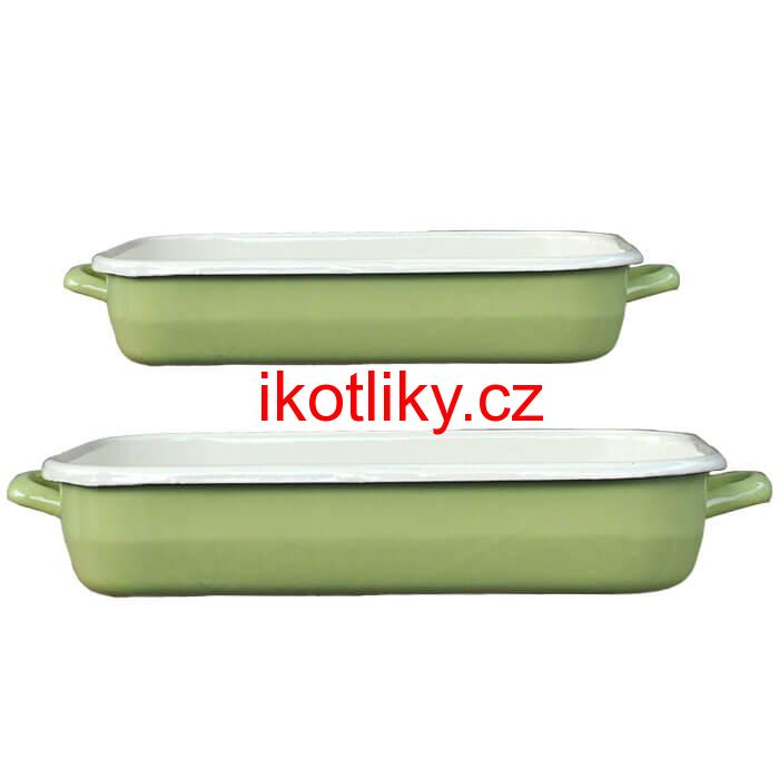 Smaltované pekáče DECOR 2 ks