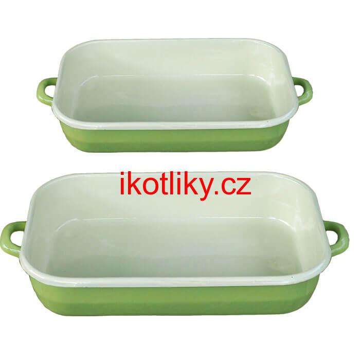 Smaltované pekáče DECOR 2 ks