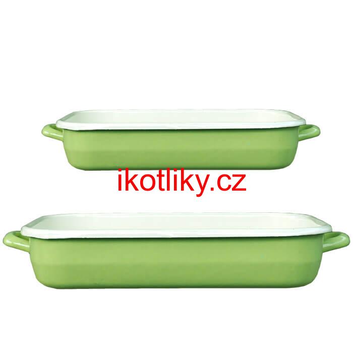 Smaltované pekáče DECOR 2 ks