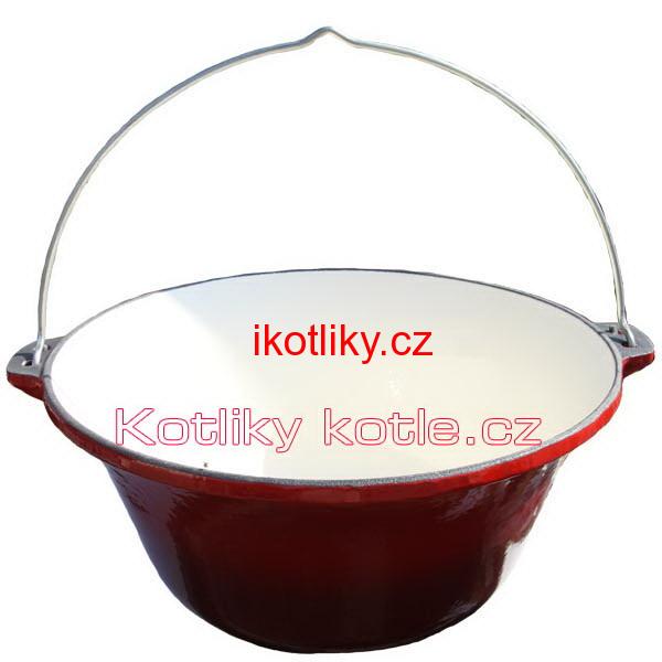 Litinový kotlík 7,2 L - smaltovaný povrch