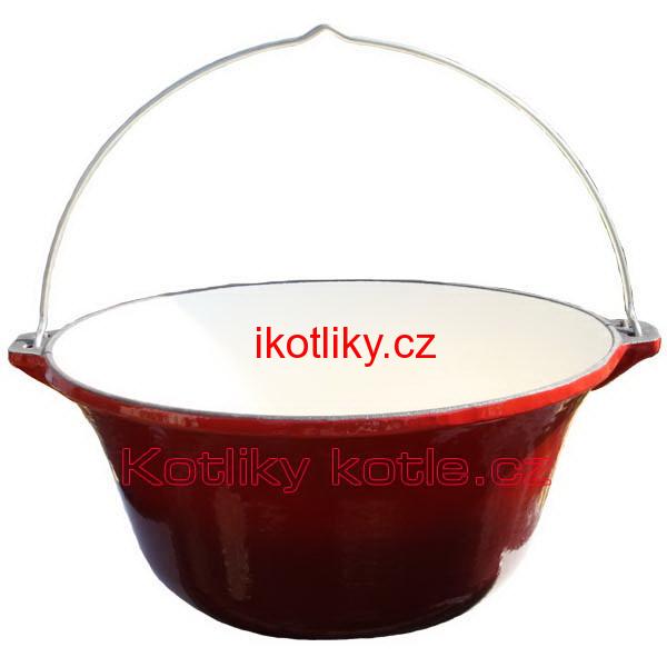 Litinový kotlík 7,2 L - smaltovaný povrch
