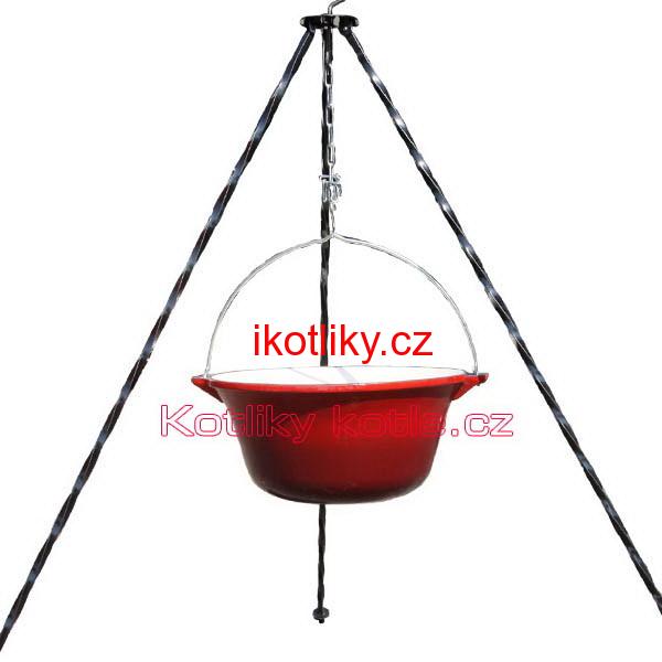 Litinový kotlík 7,2 L - smaltovaný povrch