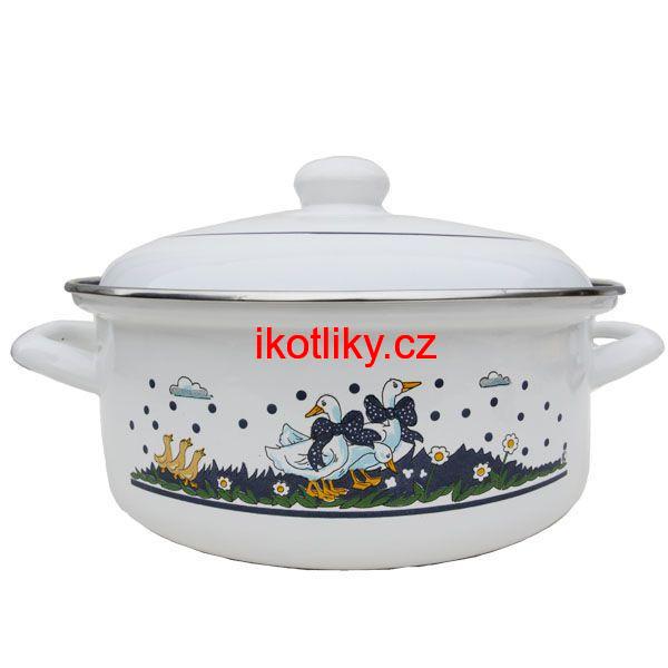 Smaltovaný kastról 20 cm