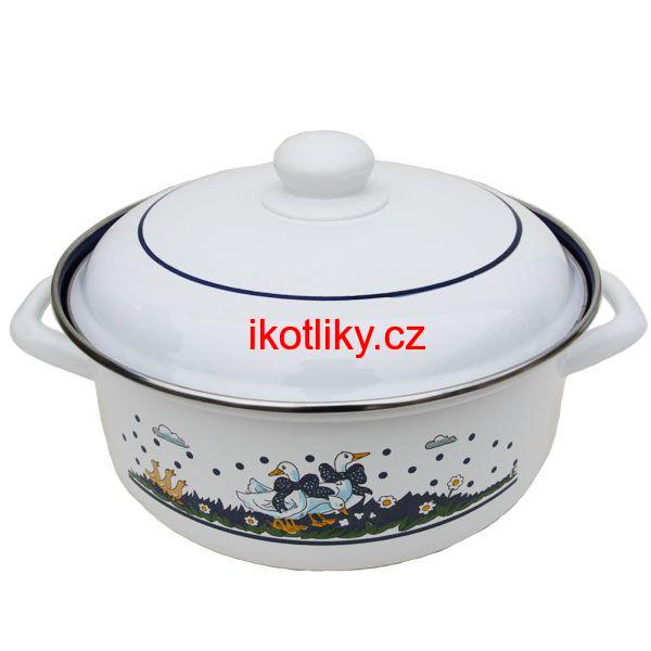 Smaltovaný kastról 20 cm