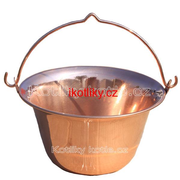 Měděný servírovací kotlík 0,8 L