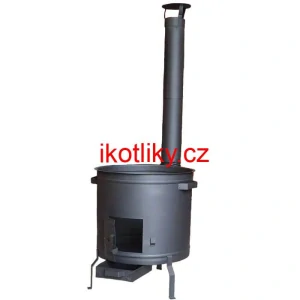 Kotlina 53 cm PLUS 600 + žáruvzdorná barva (tloušťka 2 mm)