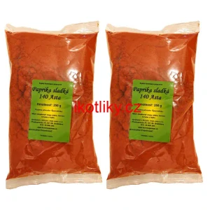 Paprika sladká 140 ASTA 2 x  250 g (500 g)