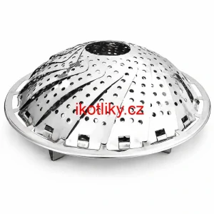Skladací nerezový parák 14–23 cm do hrnca
