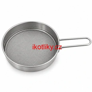 Malé nerezové sítko na cukr