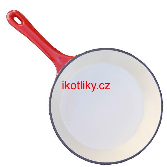 Litinová pánev na grilování 24cm