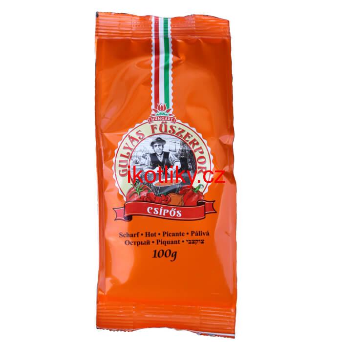 Paprikové koření na guláš - štiplavé 100g