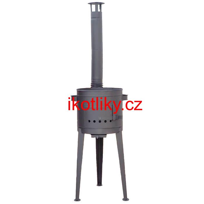 Vysoká kotlina 42 cm + žáruvzdorná barva