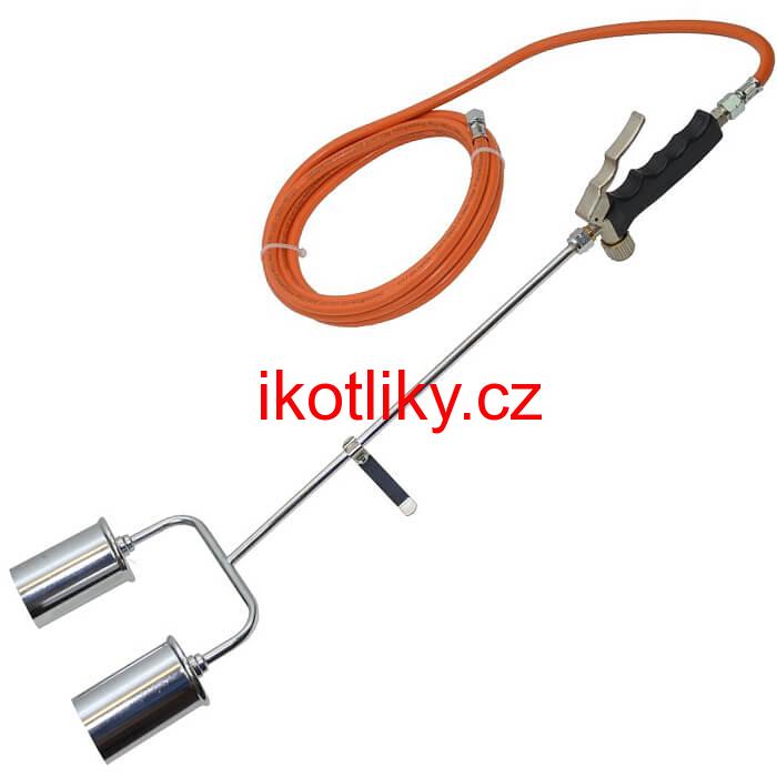 Dvou-hořák 45 kW na propan-butan