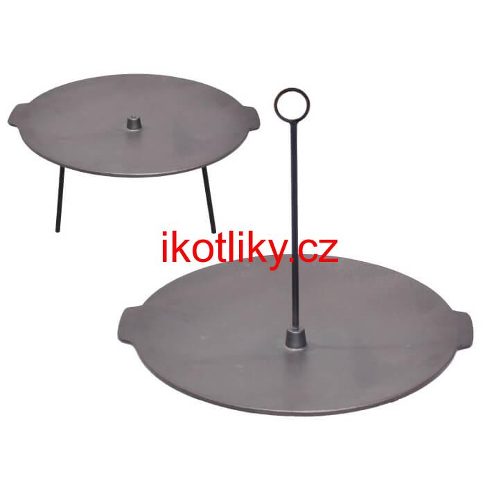 Litinová pánev 44 cm UNI