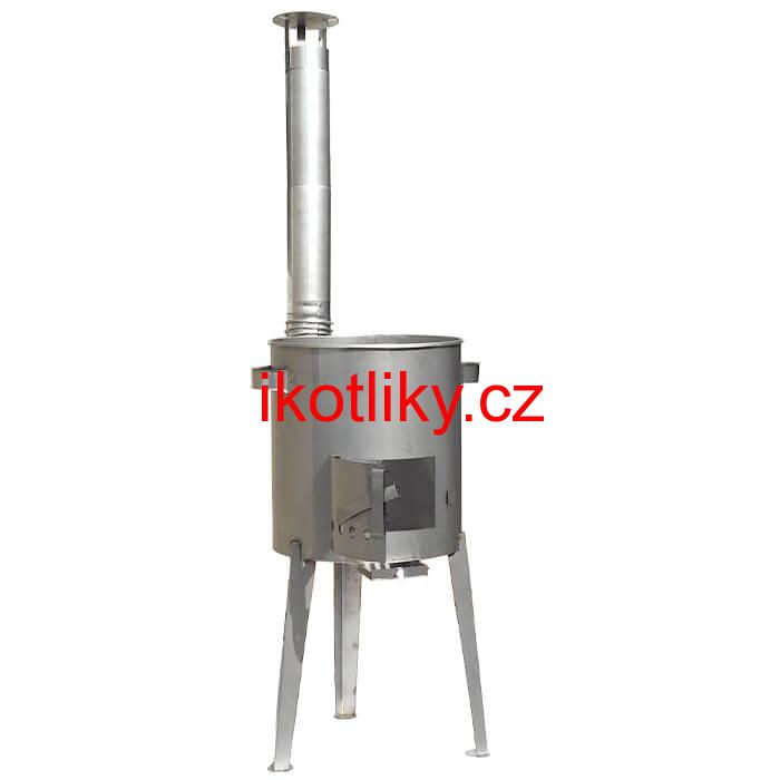 Nerezová kotlina pod kotlíky 45 cm LUXUS