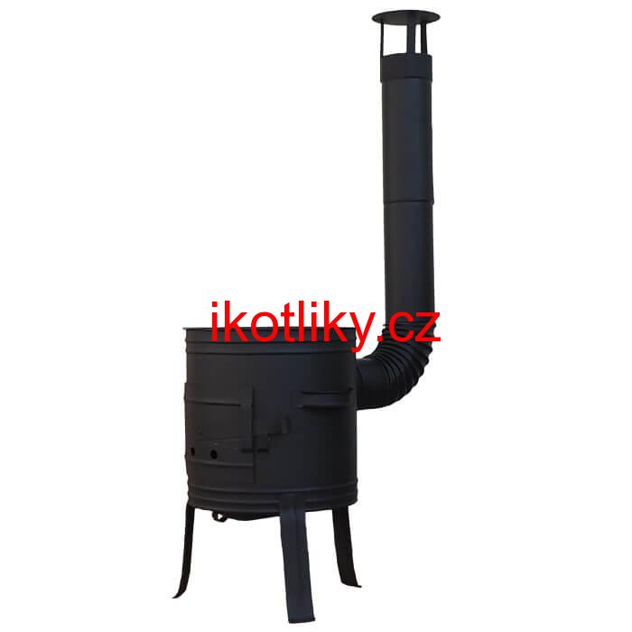 Kotlina 33 cm + žáruvzdorná barva Plus 700