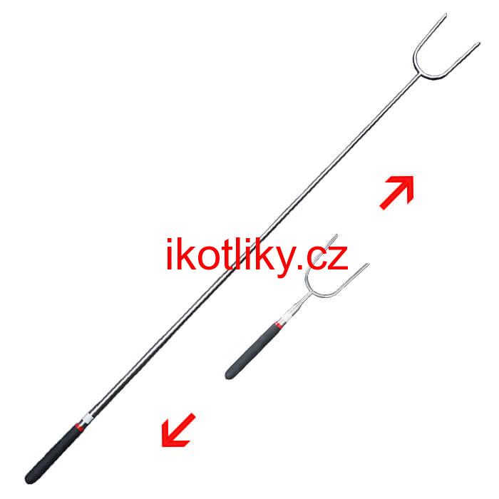 Vidlička na opékání 24,5 cm - 84,5 cm - teleskopická 1 ks