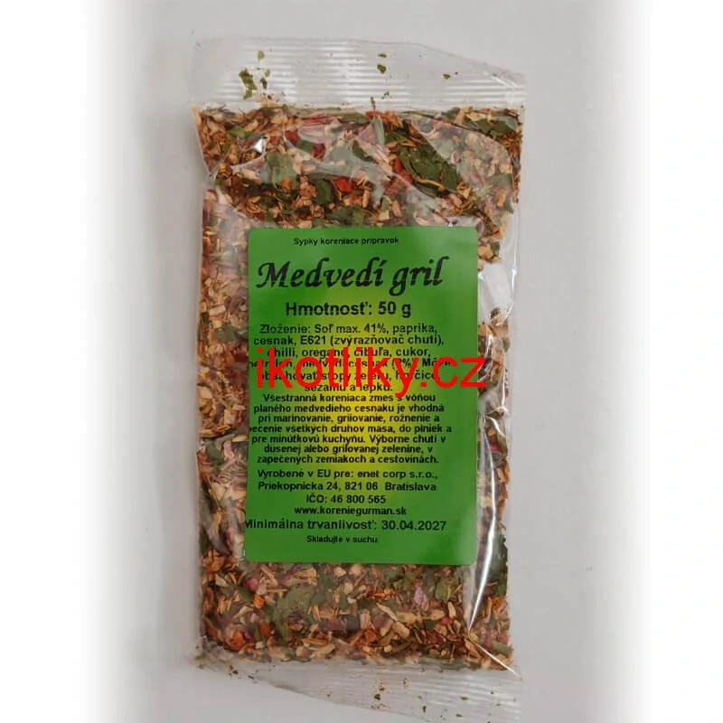 Medvědí gril - směs koření 50 g