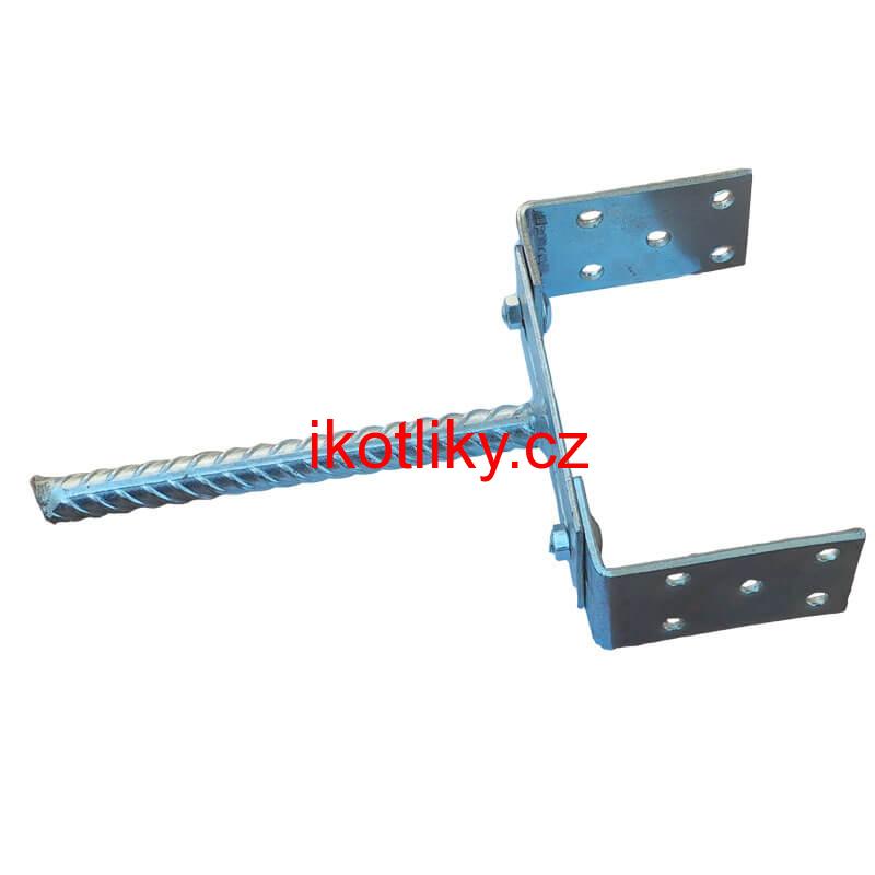 Patka zápustná, kotevní, nastavitelná 0-17 cm