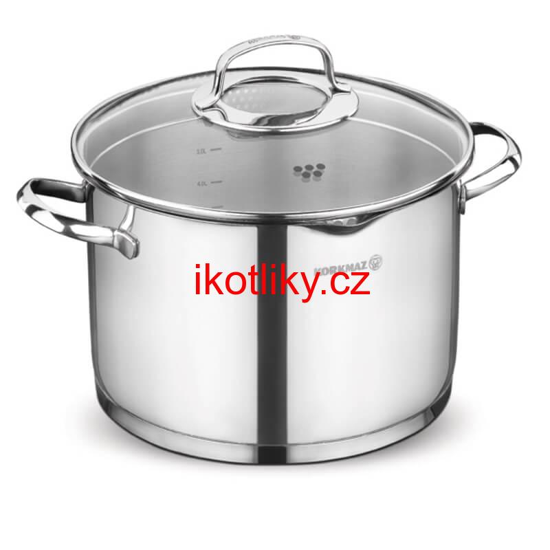 Nerezový hrnec s poklicí 7 L CLASSIC