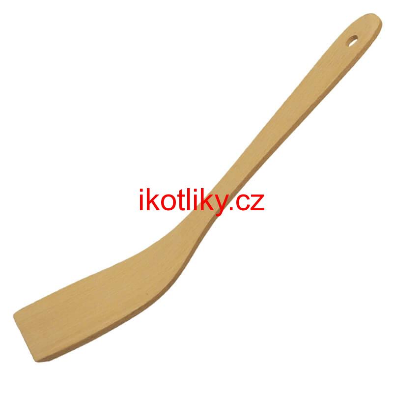 Lopatka ohnutá dřevěná 31 cm