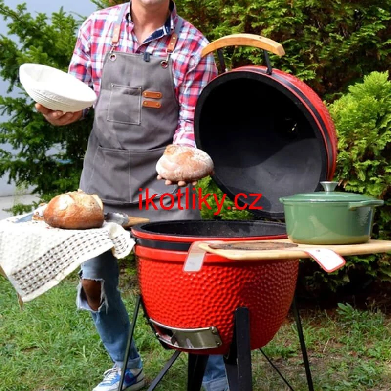 Zástěra na grilování ze silného plátna