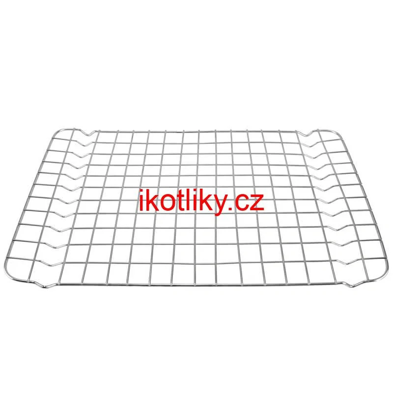 Nerezový rošt na pekáč na grilování a pečení 33 x 22 cm