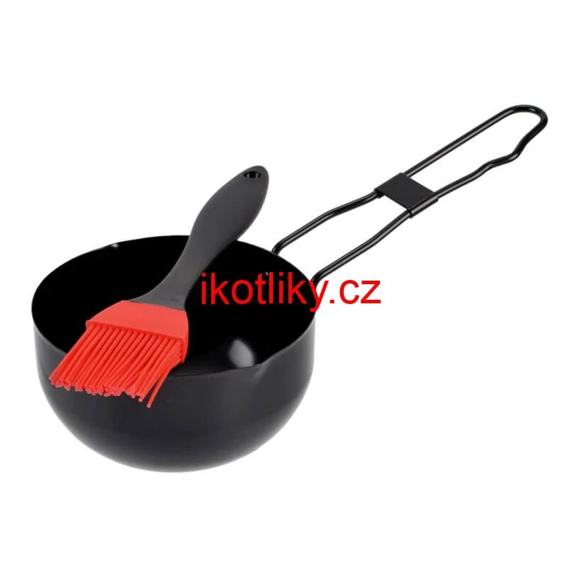 Nádoba na marinování + silikonová maslovačka (štětec)