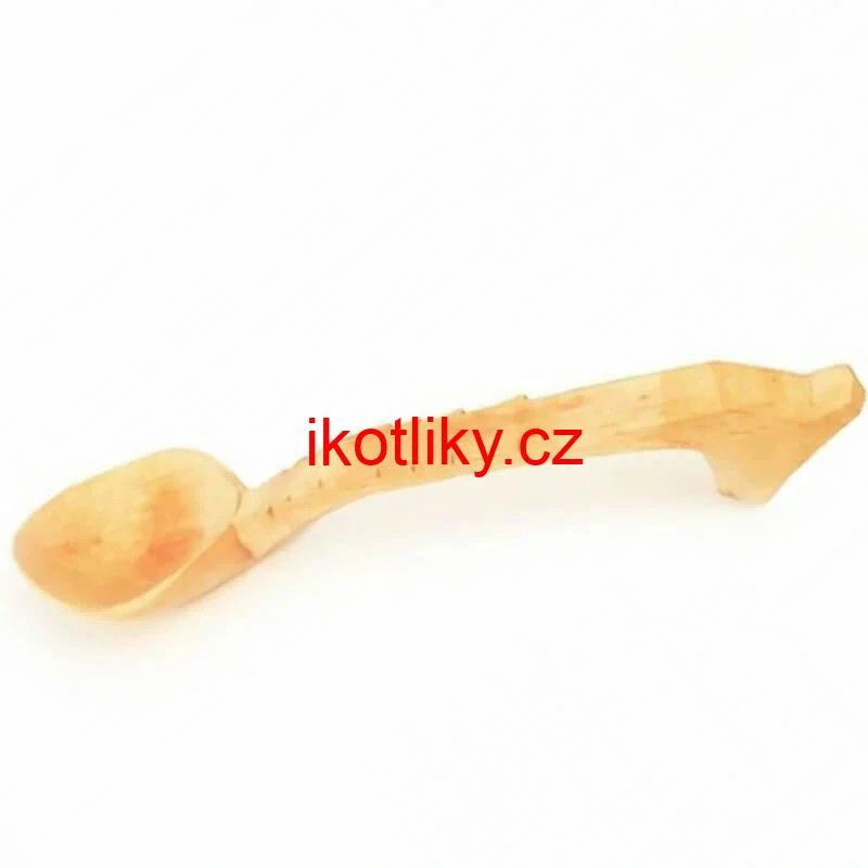 Saunová dřevěná lžíce