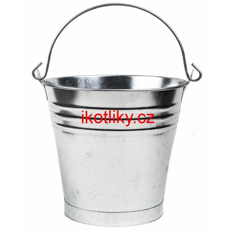 Pozinkované vědro 14 L