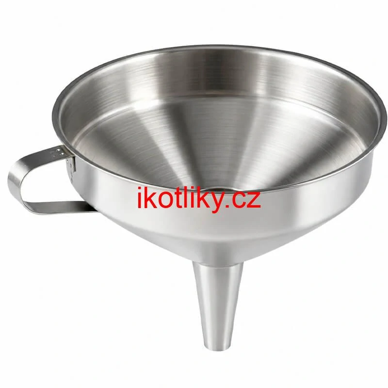 Nerezový trychtýř 16 cm