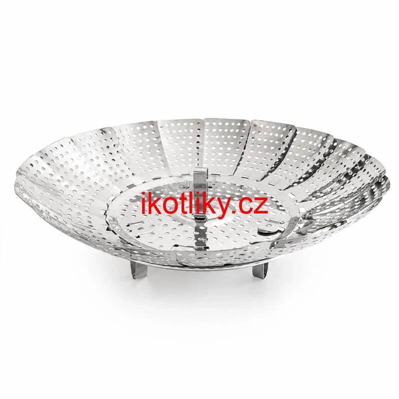 Nerezový skládací pařák 16–28 cm do hrnce