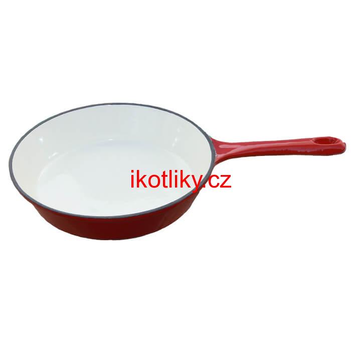 Litinová pánev na grilování 24cm