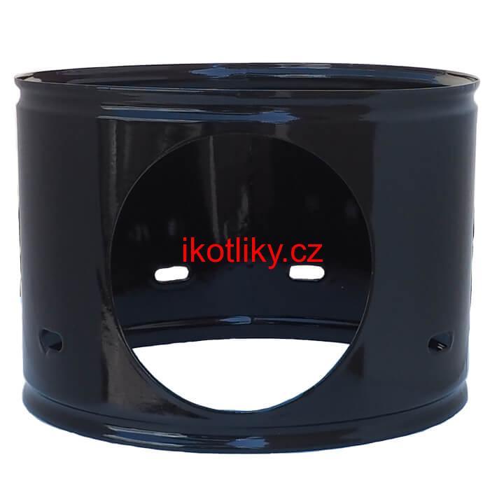 Smaltovaný chránič plamene