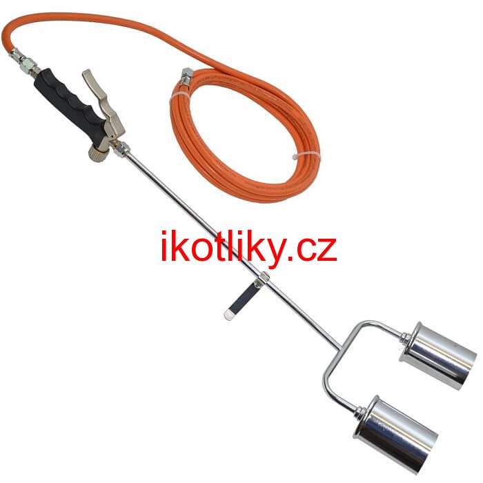 Dvou-hořák 45 kW na propan-butan