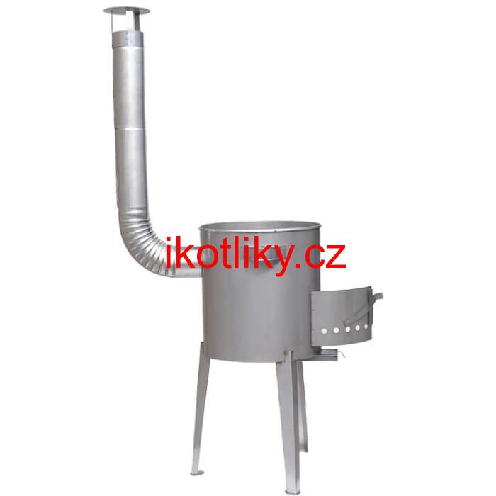 Nerezová kotlina pod kotlíky 42 cm LUXUS