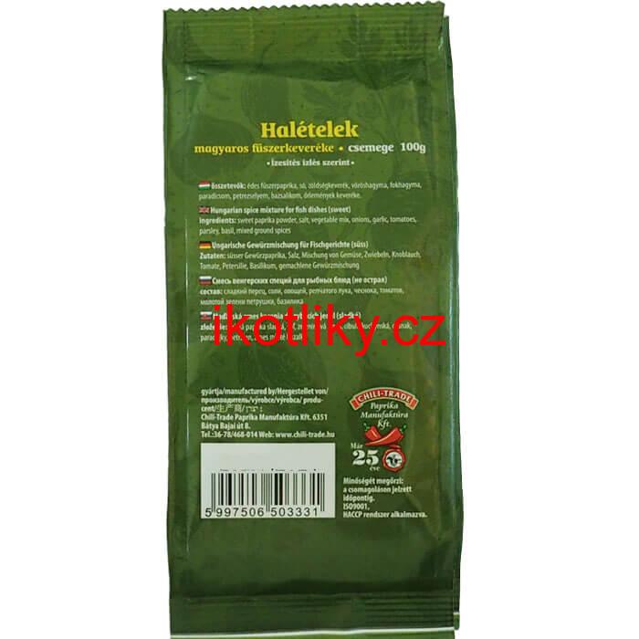 Maďarská směs koření na ryby 100 g