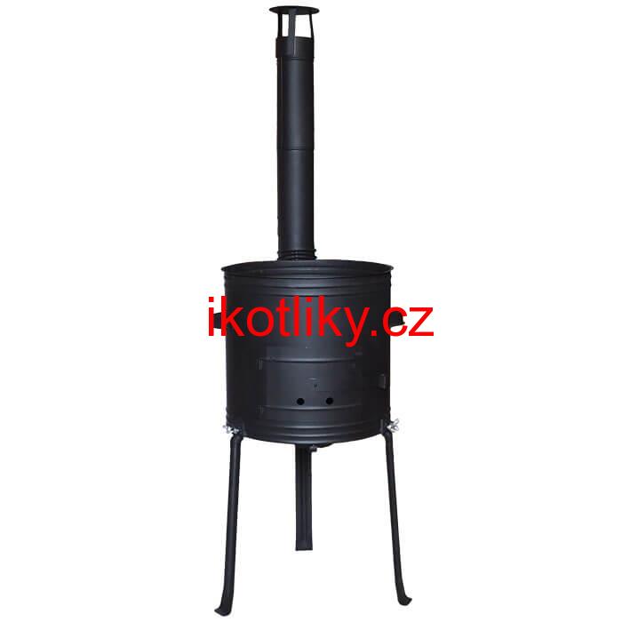 Kotlina 42 cm, vysoká + žáruvzdorná barva Plus 700