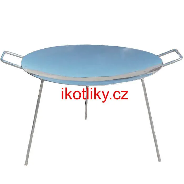 Nerezová pánev s nožičkami 55 cm BBQ