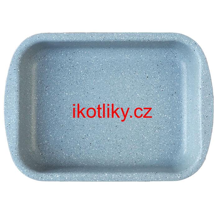Pekáč s granitovým povrchem 29 x 20 cm šedý Granit Line