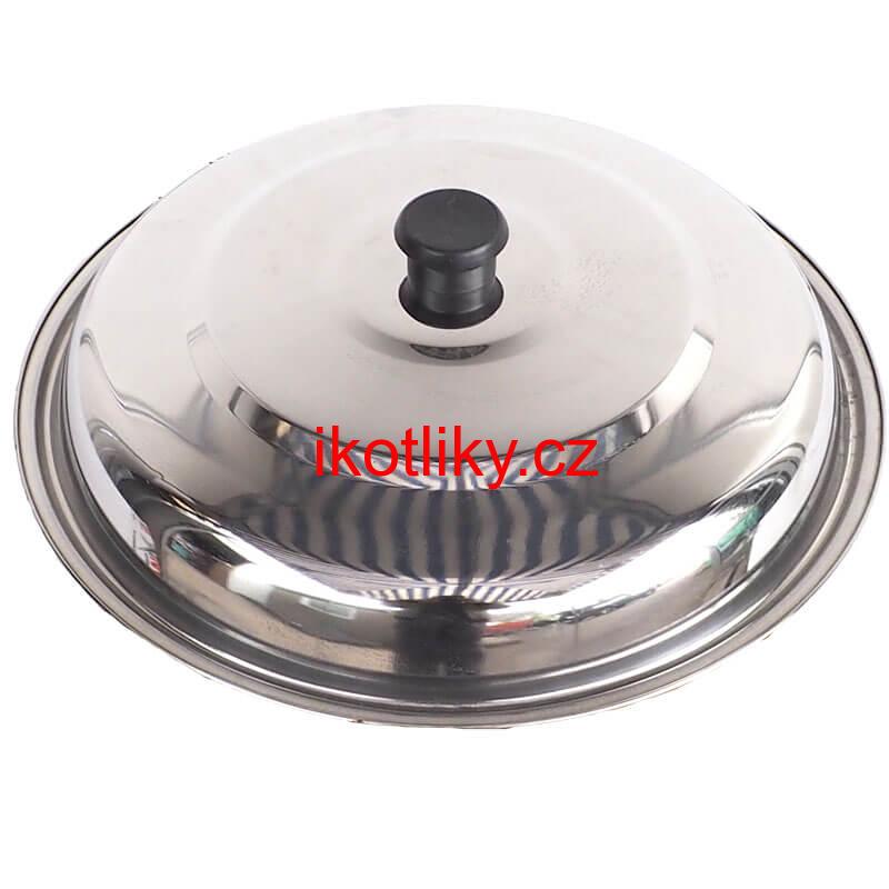 Nerezová poklice 35 cm