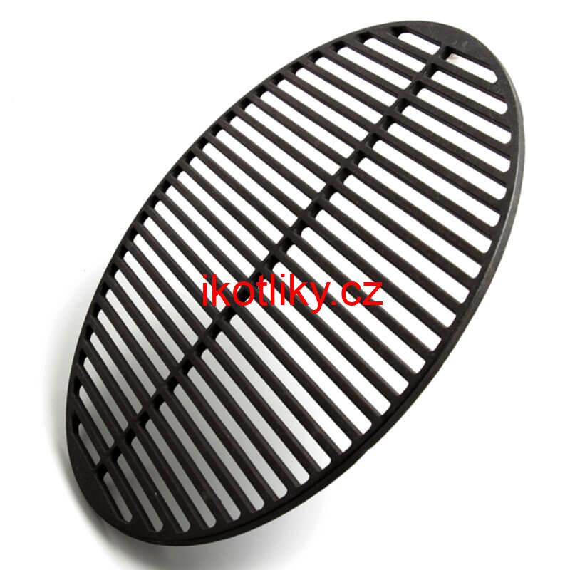 Litinová mřížka (rošt) ke grilování a pečení 49,5 cm